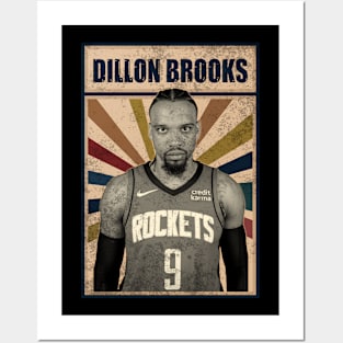 Houston Rockets Dillon Brooks Posters and Art